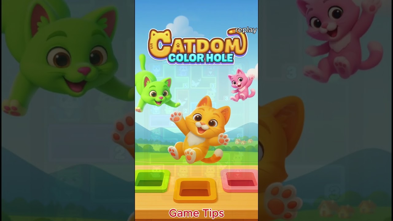 Catdom Color Hole level 344 Solution Walkthrou