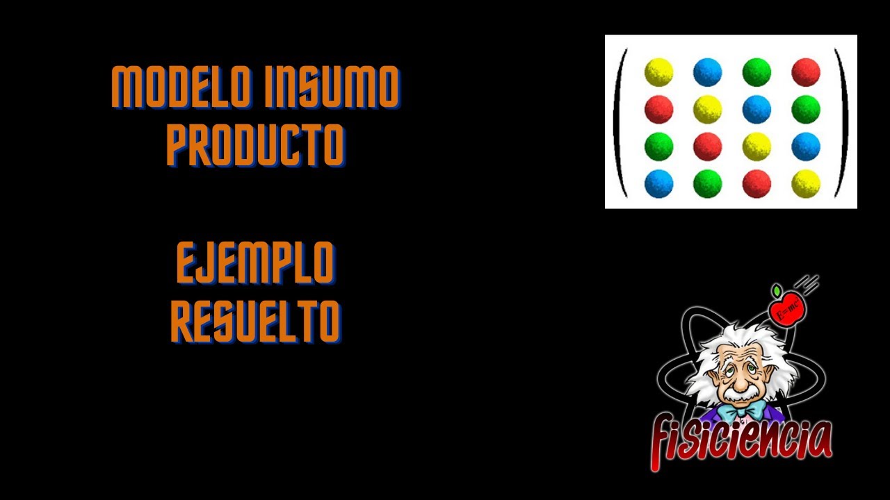 Modelo insumo producto  Ejemplo
