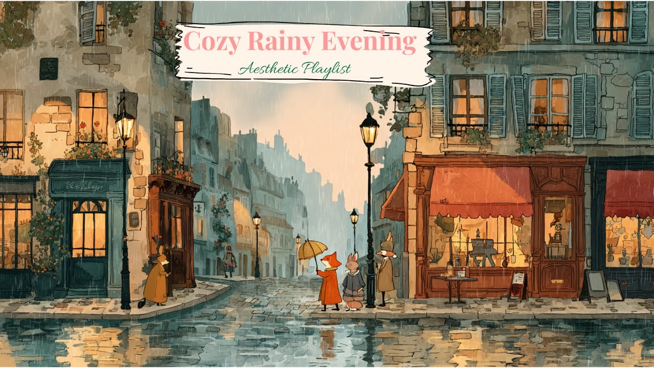 a rainy storybook evening (a playlist)