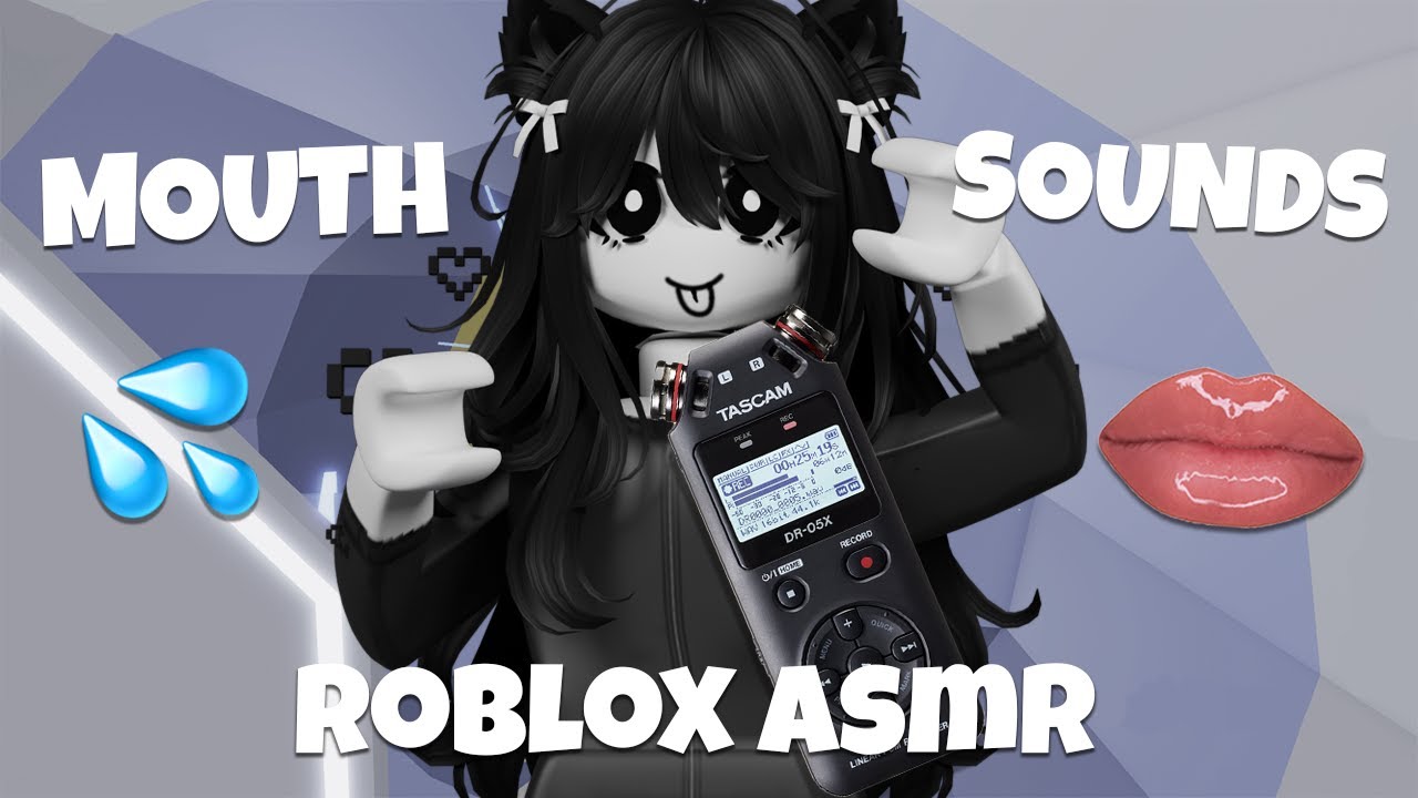 Roblox ASMR Ear Eating Mouth Sounds 100% Sensitivity