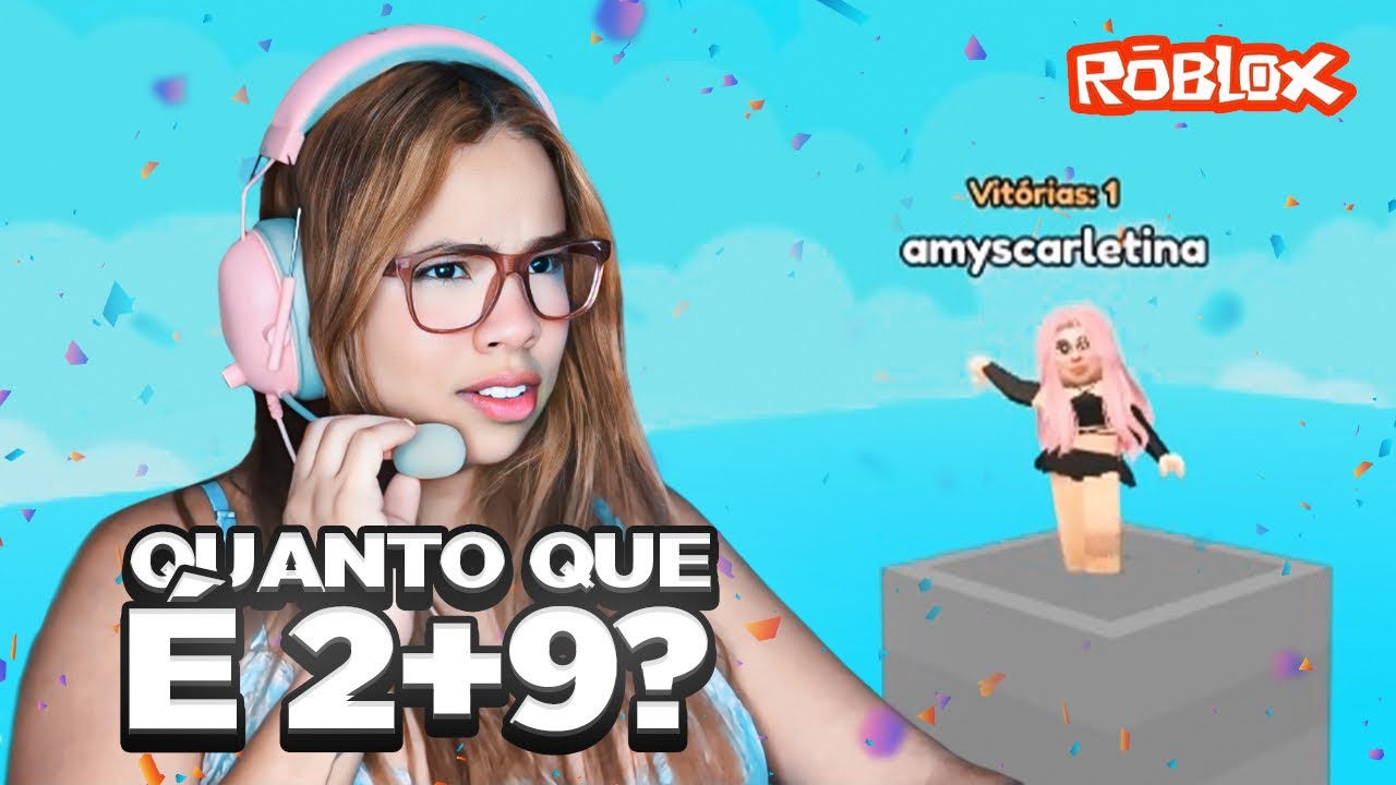 JOGANDO TORRE DE MATEMÁTICA NO ROBLOX