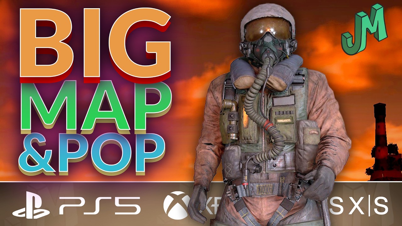 Big Map & Pop Incoming 🛢 Rust Console 🎮 PS5, XBOX
