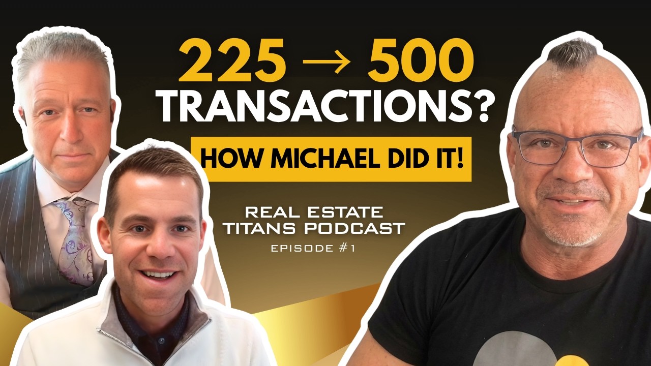 How Top Real Estate Agents Grow Without More Leads | ft. Michael Baird | Real Estate Titans
