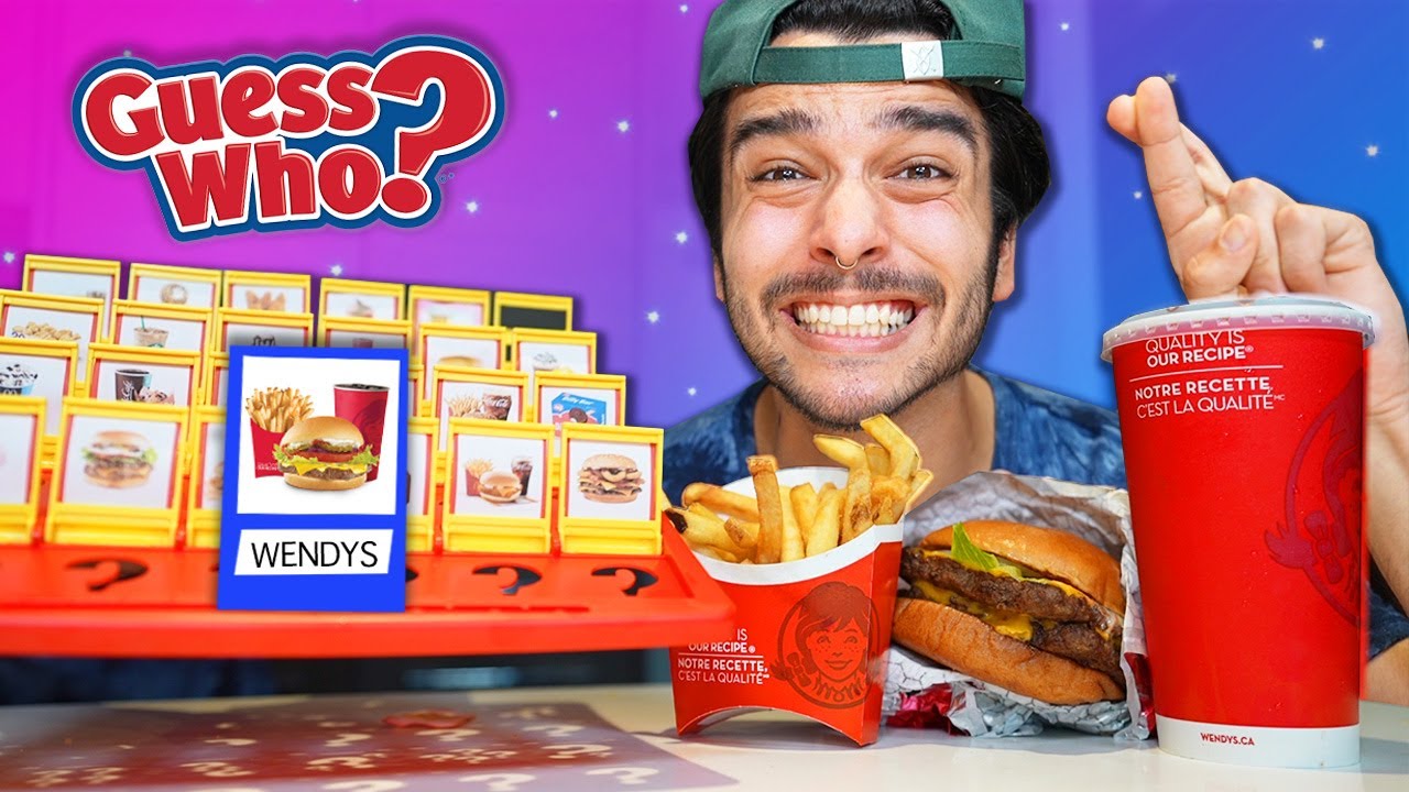 GUESS WHO? *Food Edition* Guess Who Decides What I Eat for 24 Hours!