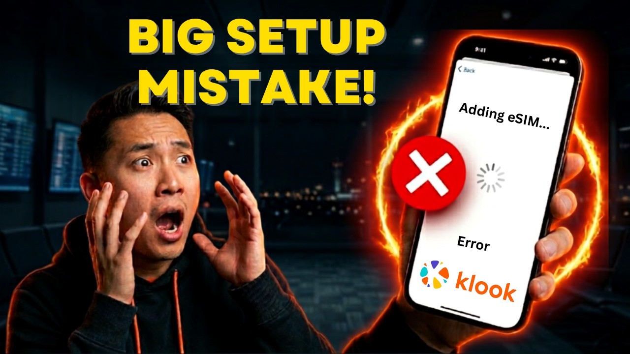 Туториал по eSIM от Klook: избегайте этой фатальной ошибки