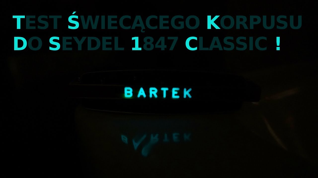 TEST Świecący korpus do harmonijki Seydel 1847 Classic