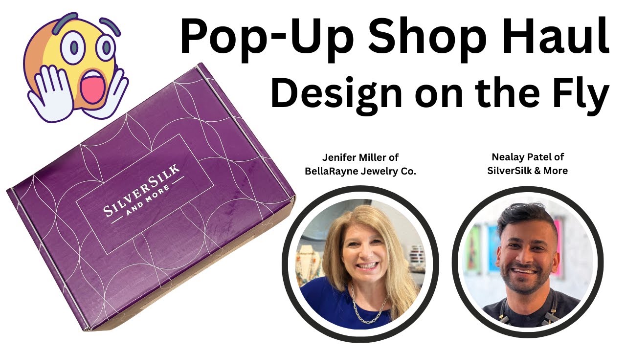 Pop-Up Shop Haul and Design on the Fly with Nealay Patel from @silversilkandmore