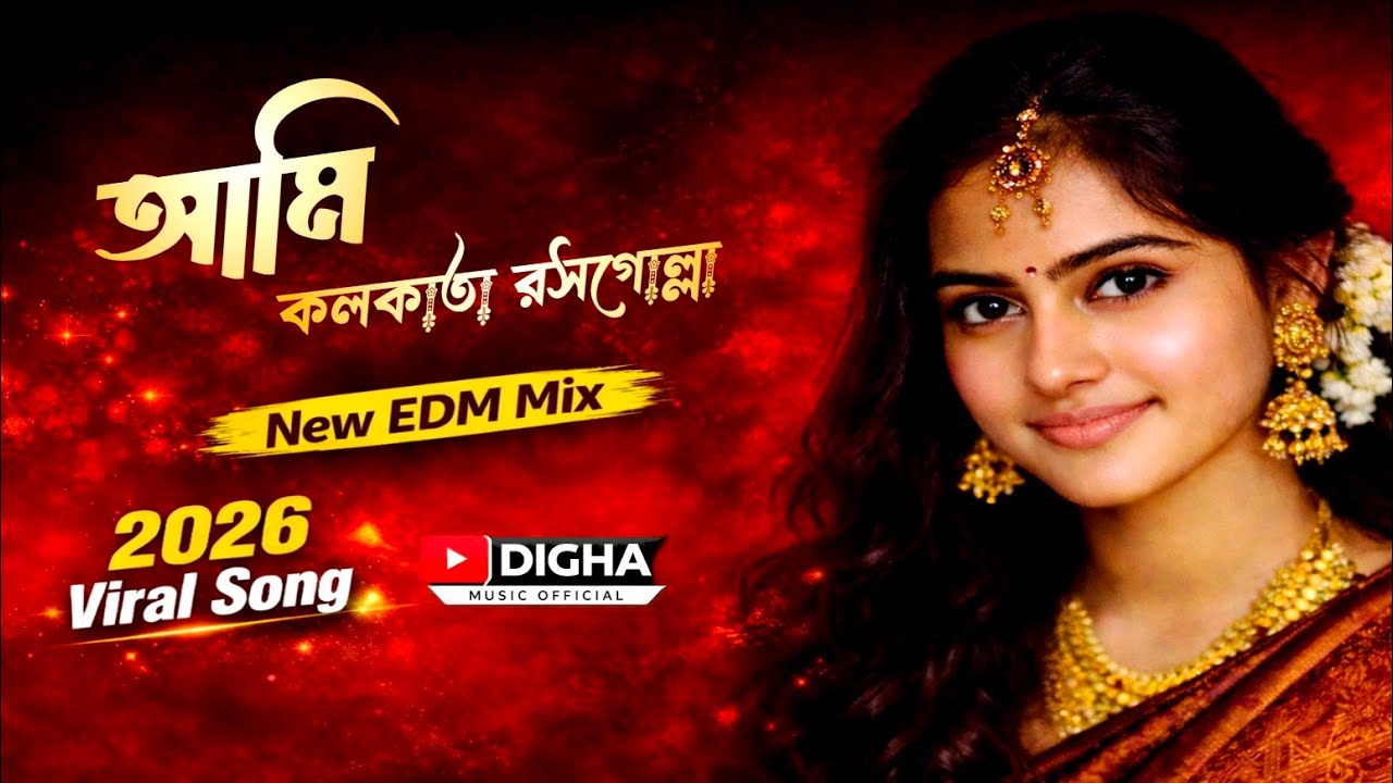 Ami Kolkatar Rosogolla 😍 | Bengali EDM Remix | DJ Mix 2026 | Digha Music Official