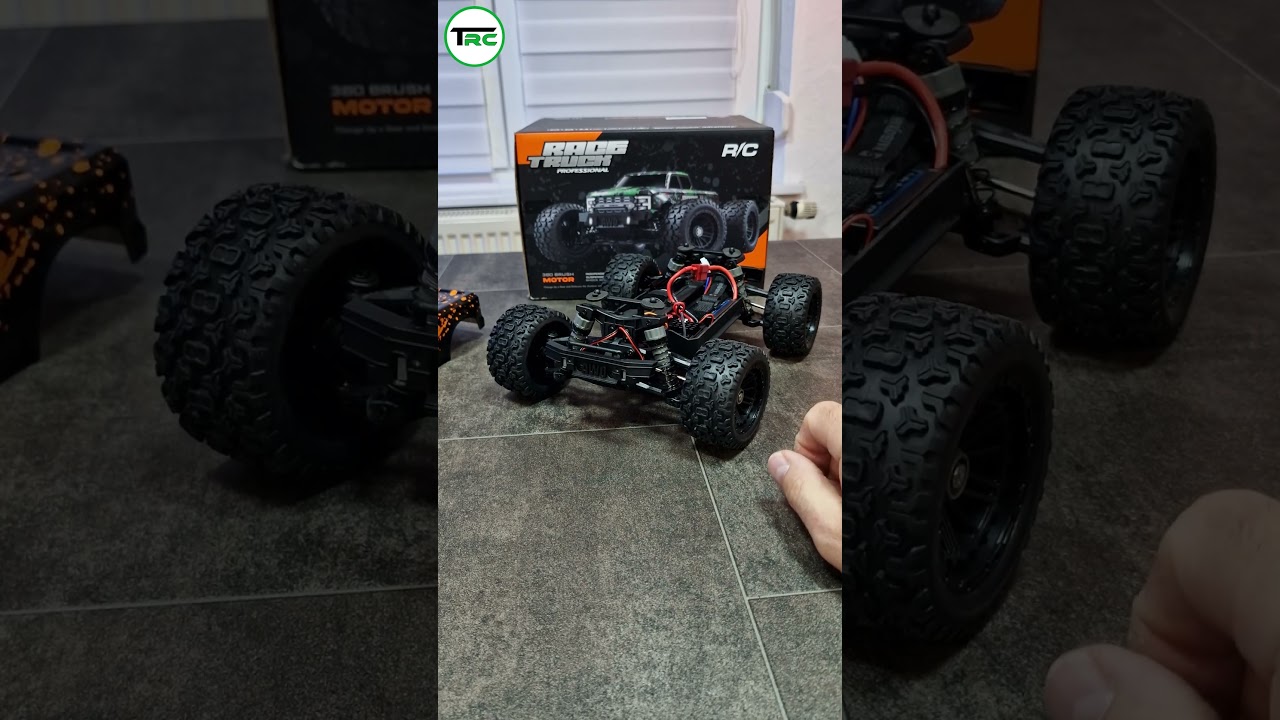 ASMR Unboxing - HaiboXing 18859E 4x4 1/18 RTR RC Monstertruck (für Kinder)