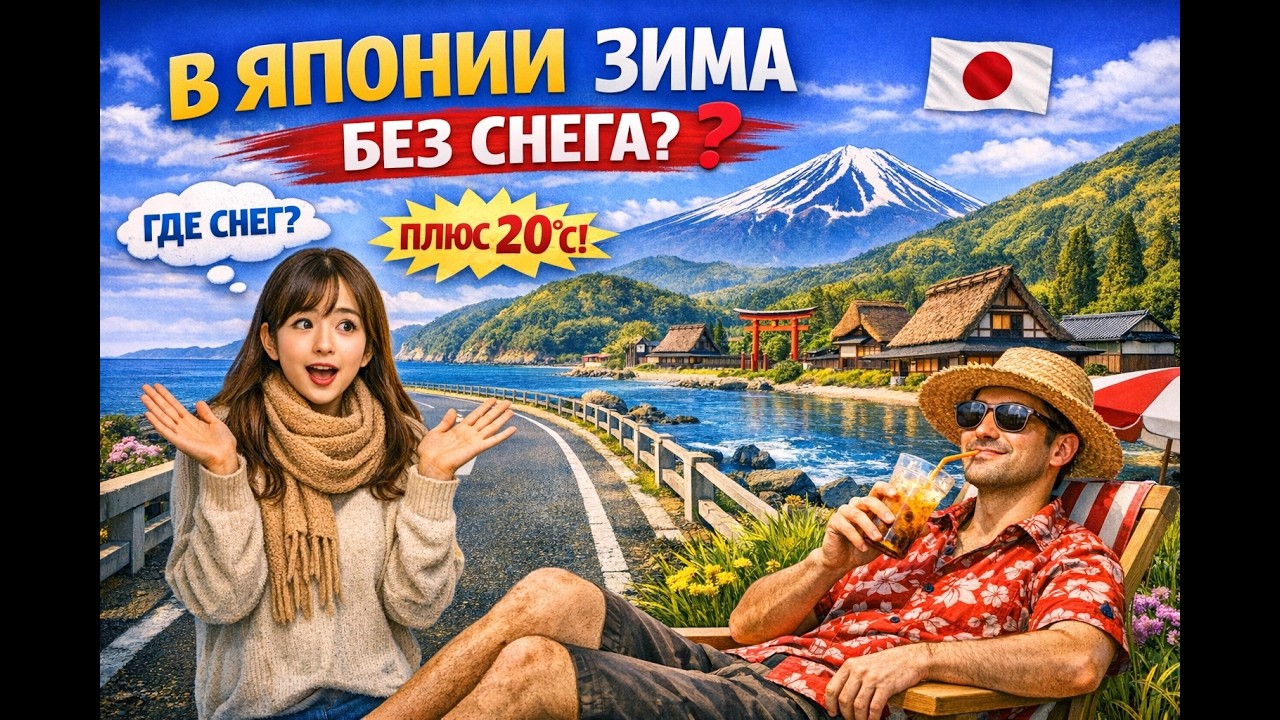 В Японии зима БЕЗ снега? 🇯🇵 Еду по Окинаве в январе!