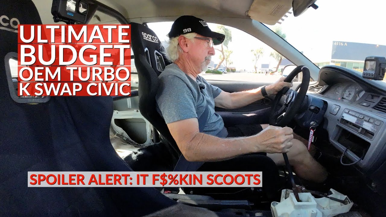 Budget K Swap Turbo Civic Rips! || The K23 HEAD Makes Our BASE K20 COME ALIVE