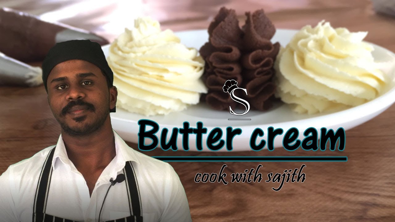 Butter icing / butter cream recipe Tamil Cook With Sajith.
