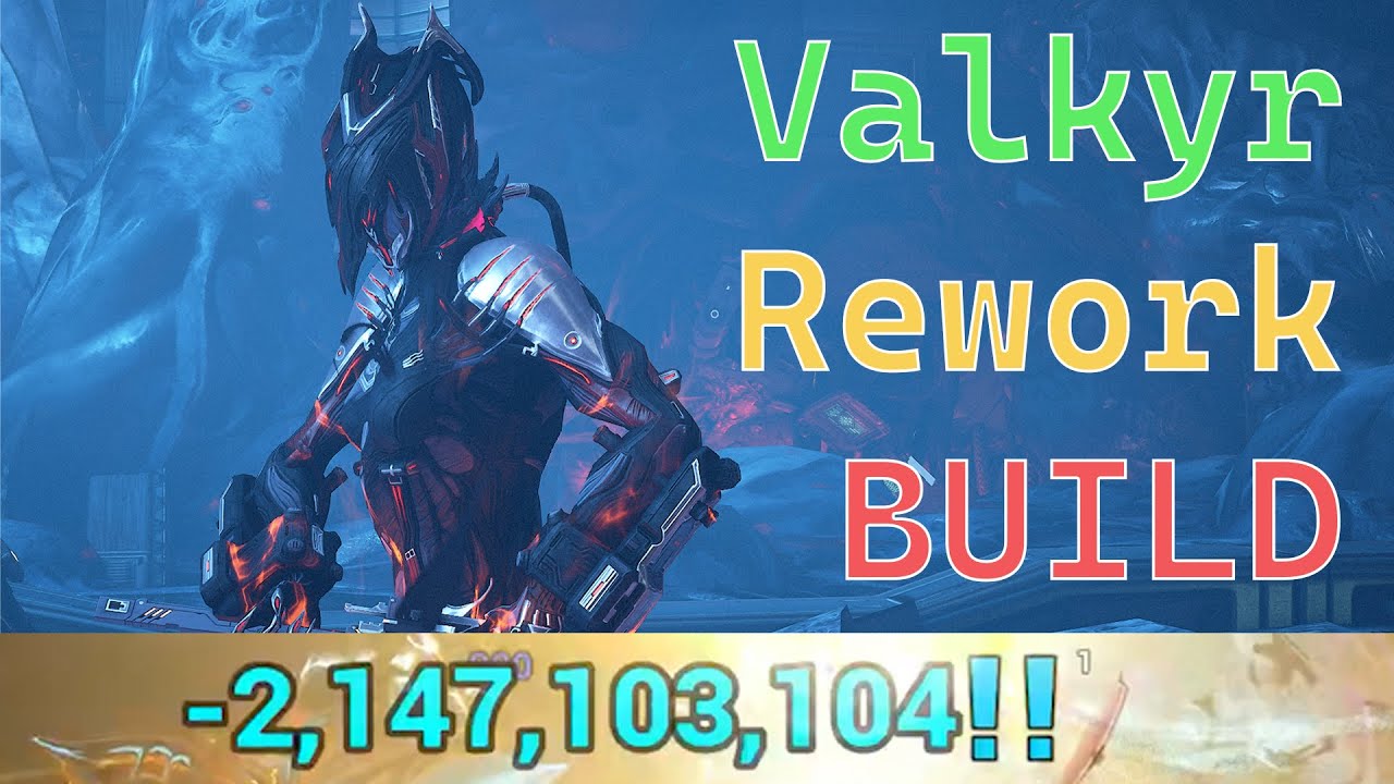 Warframe | Isleweaver Update | VALKYR Rework | Damage Cap Build