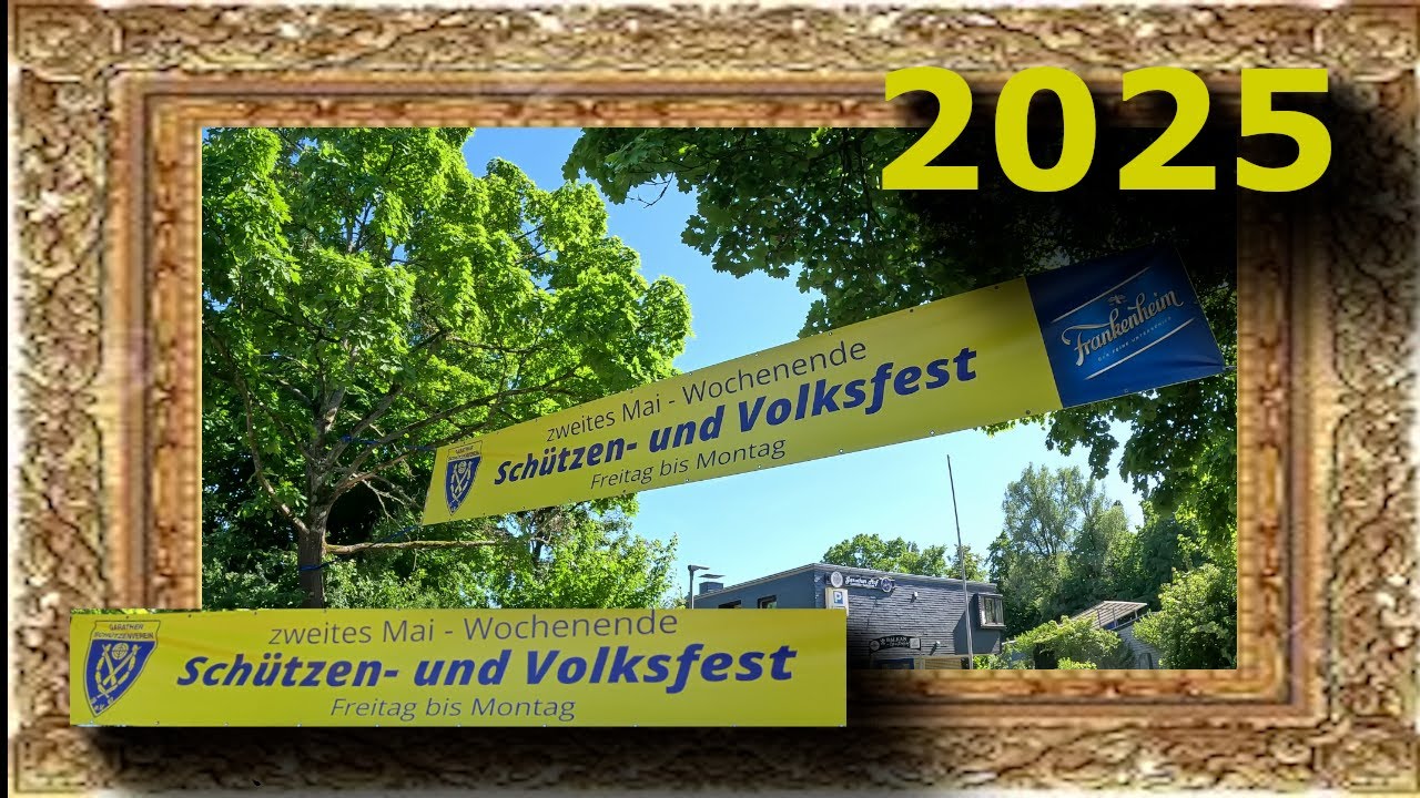 Rundgang: 55. Schützen- & Volksfest Düsseldorf-Garath 2025 🎡 | Kirmes-Feeling pur!