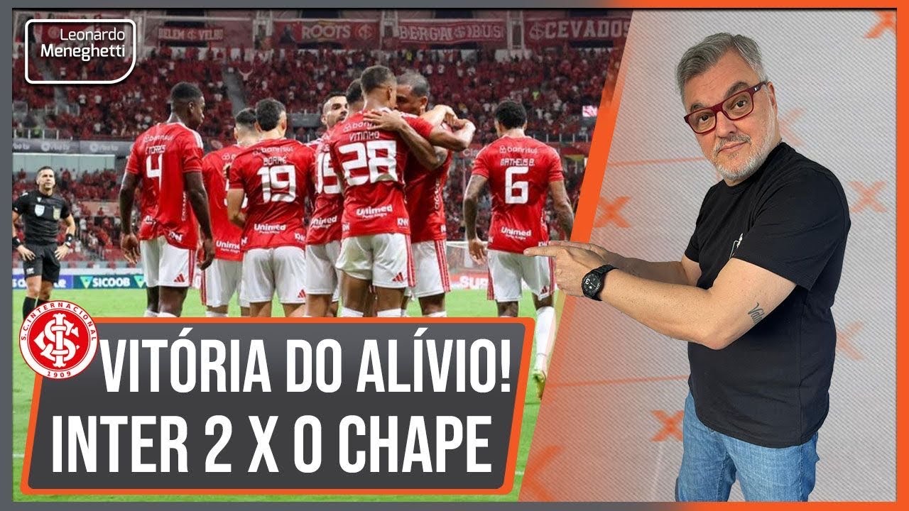 Inter vence a Chape, sai do Z-4, e alivia tens&atilde;o! Pezzolano promoveu mudan&ccedil;as na equipe.