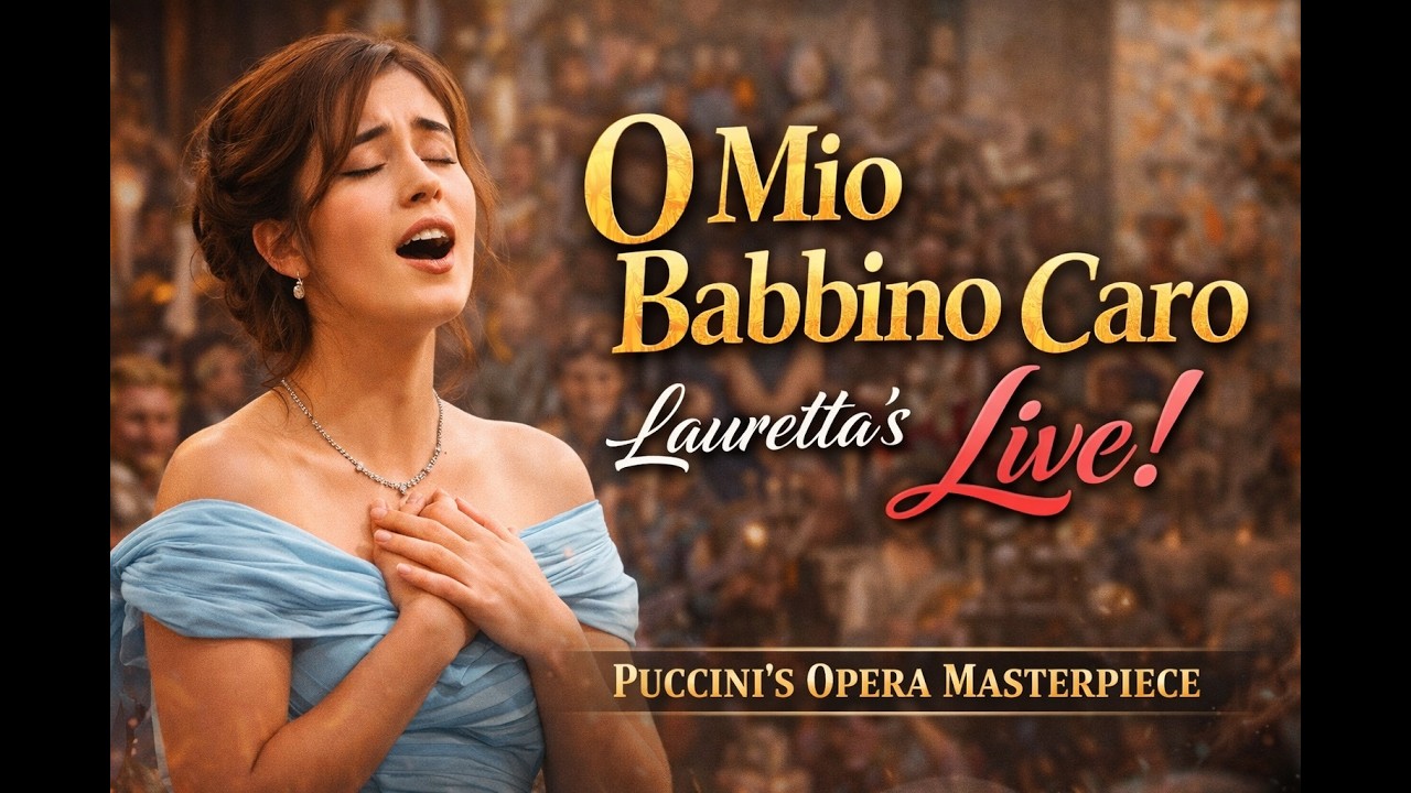 O Mio Babbino Caro Live – Lauretta’s Aria from Gianni Schicchi | Puccini Masterpiece #classicalmusic