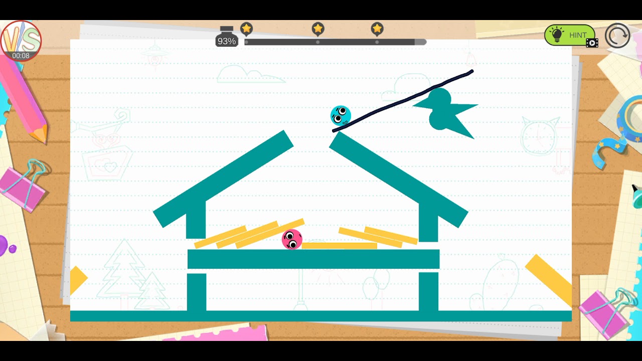 Love Balls Level 336 Solution 3 Stars