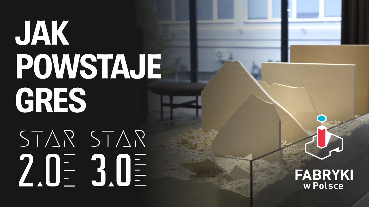 Jak powstają płytki gresowe? Zajrzyj z nami do fabryki Stargres i poznaj cały proces produkcji!🏭🔥