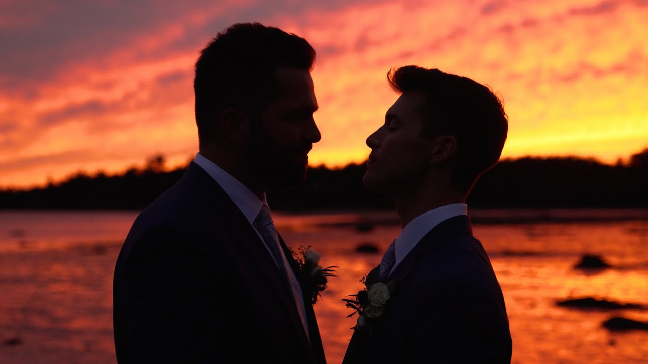 Jimmy & Alex // Coastal Maine Wedding  Film at French's Point