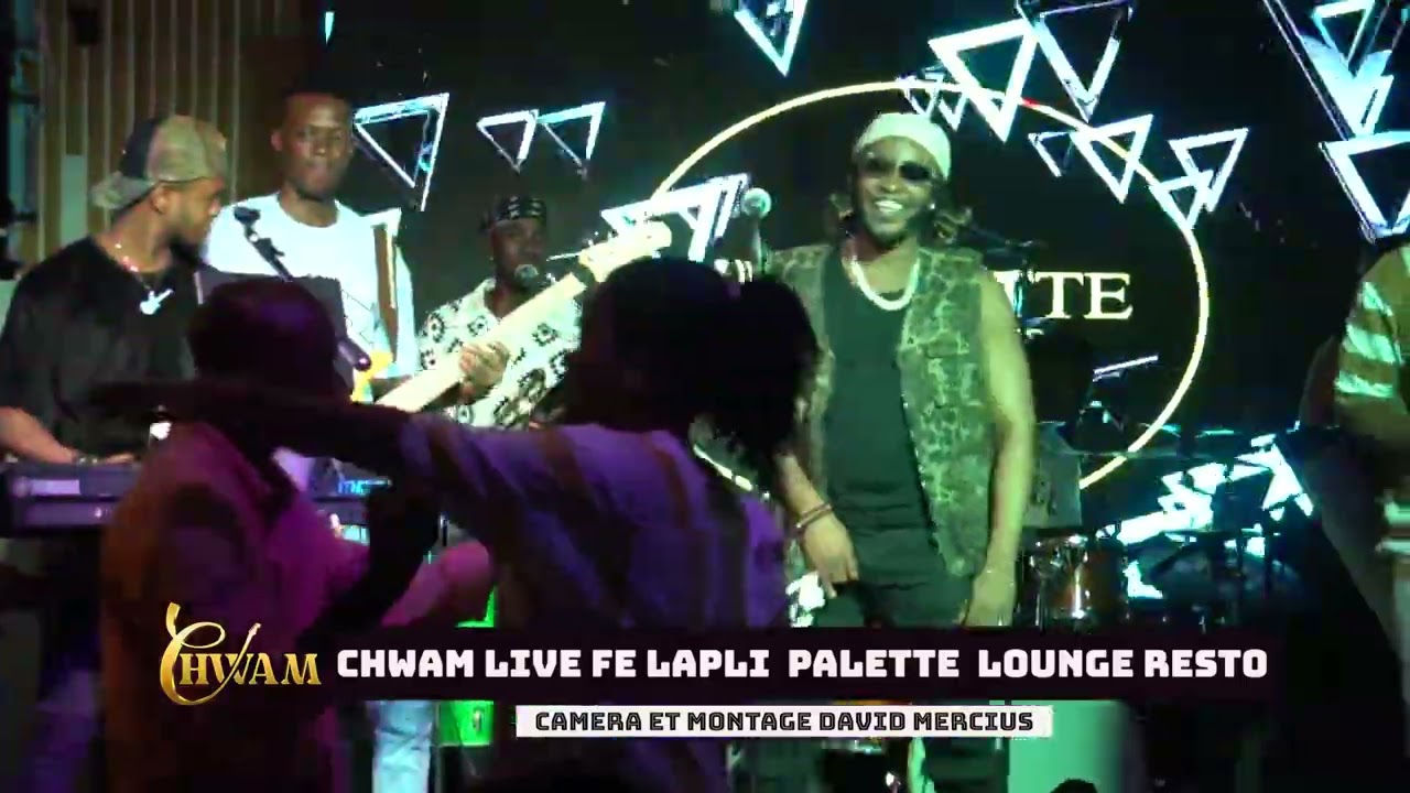 CHWAM - MEDLEY FÈ LAPLI LIVE - PALETTE LOUNGE RESTO PV 18/10/2025 #music #live #haiti #hmi #konpa 