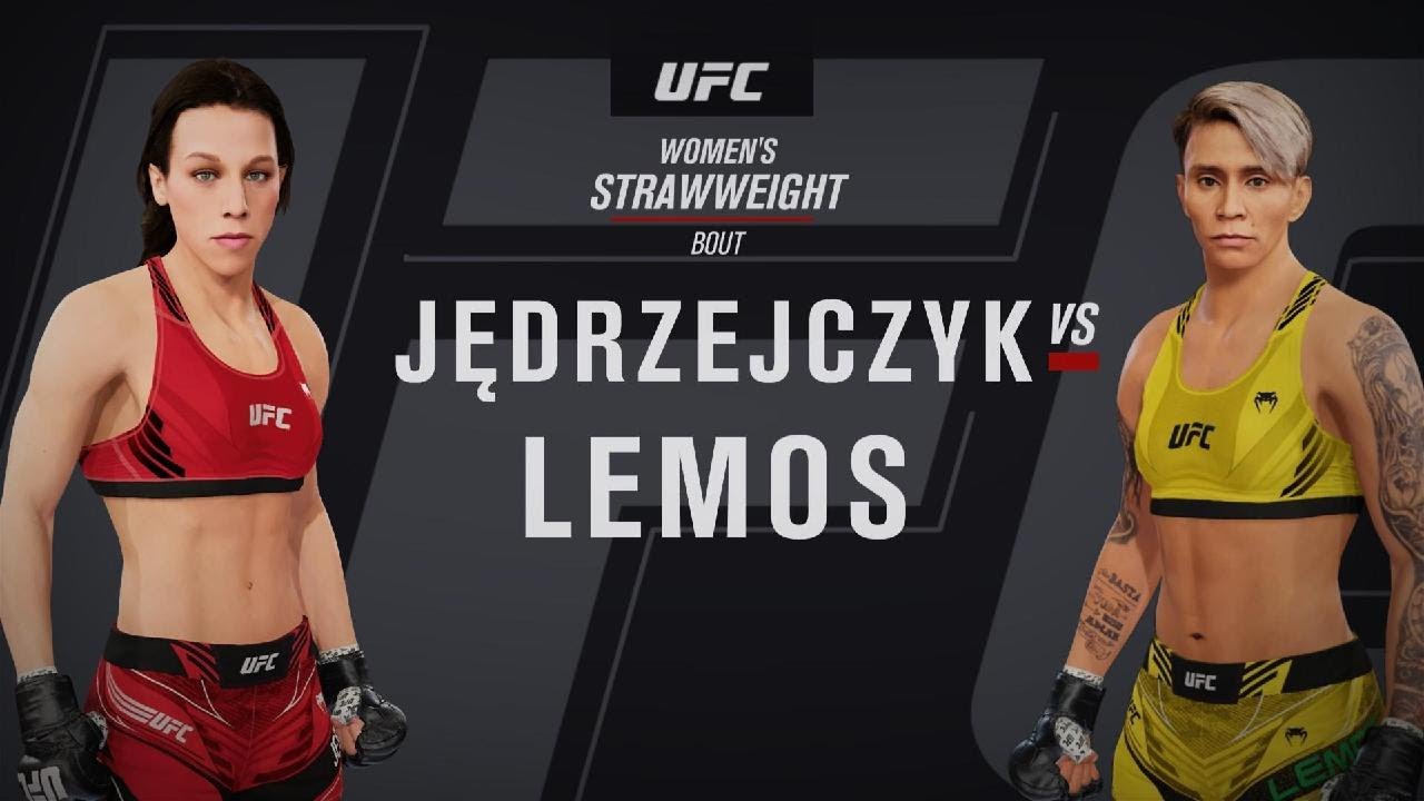 Amanda Lemos vs Joanna Jedrzejczyk 👀🔥🔥 | EA SPORTS UFC 4