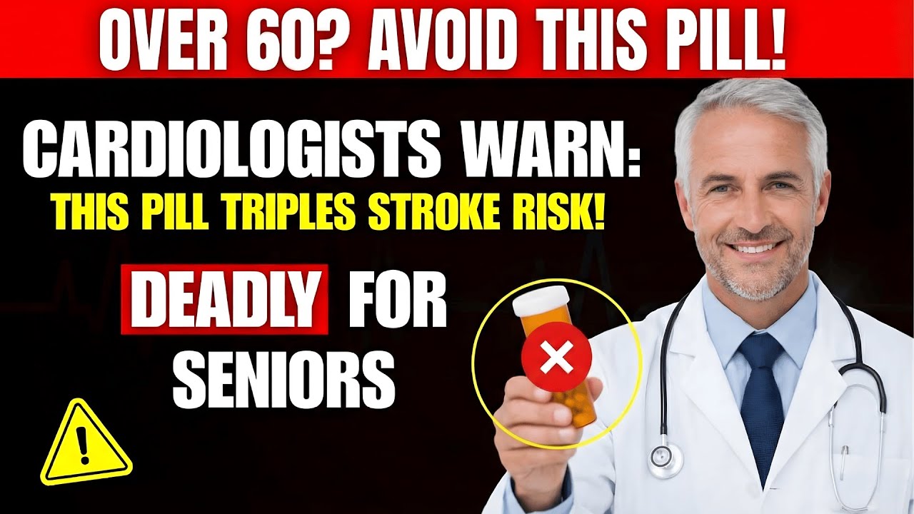 Cardiologists Warn: This Pill TRIPLES Stroke Risk in Older Adults | Senior Health Tips