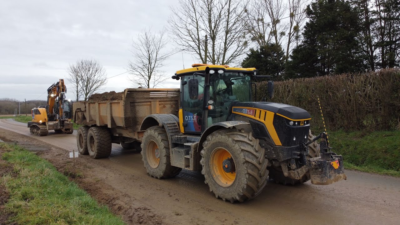 🇫🇷JCB 4220 au tp - Ouest tp👷‍♂️