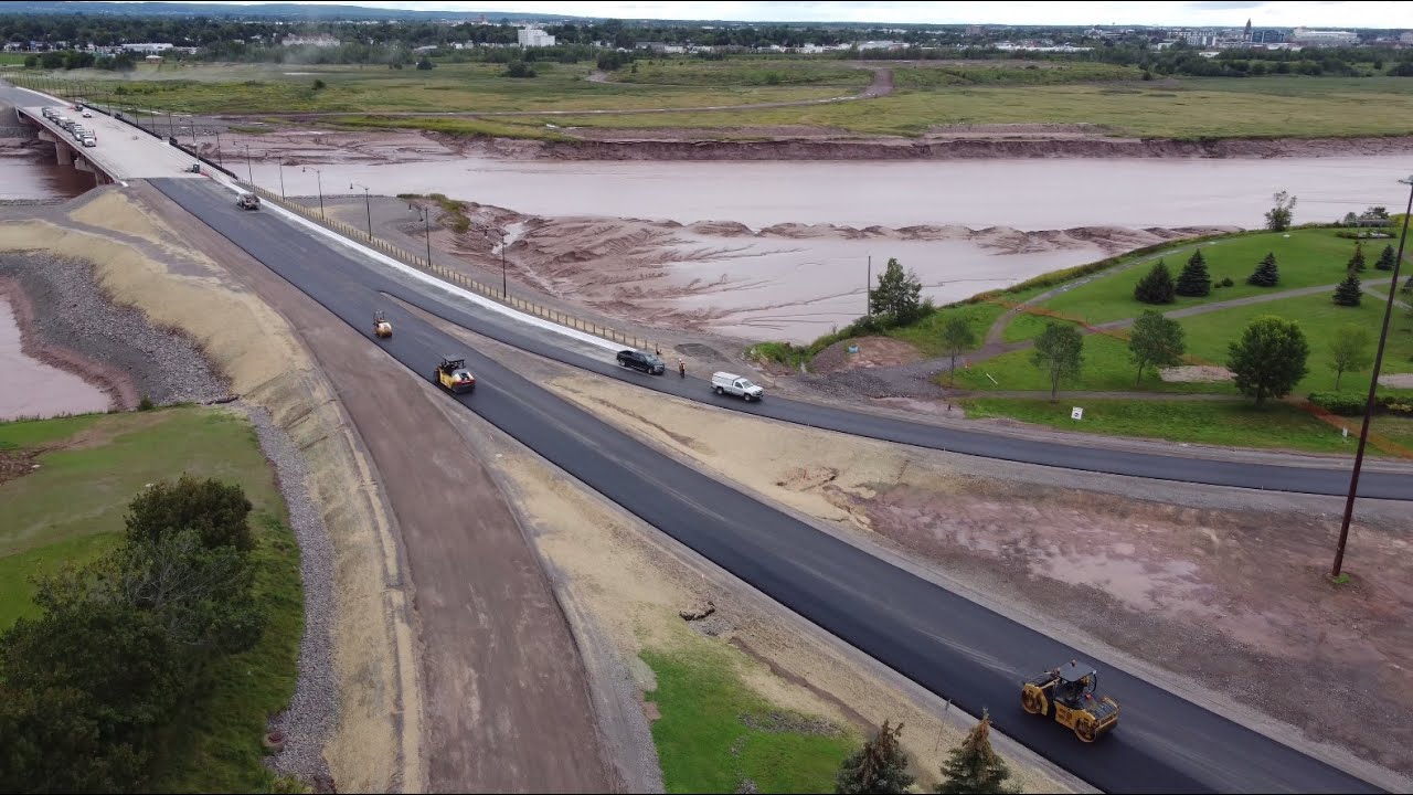 Petitcodiac causeway 4K - September 3, 2021