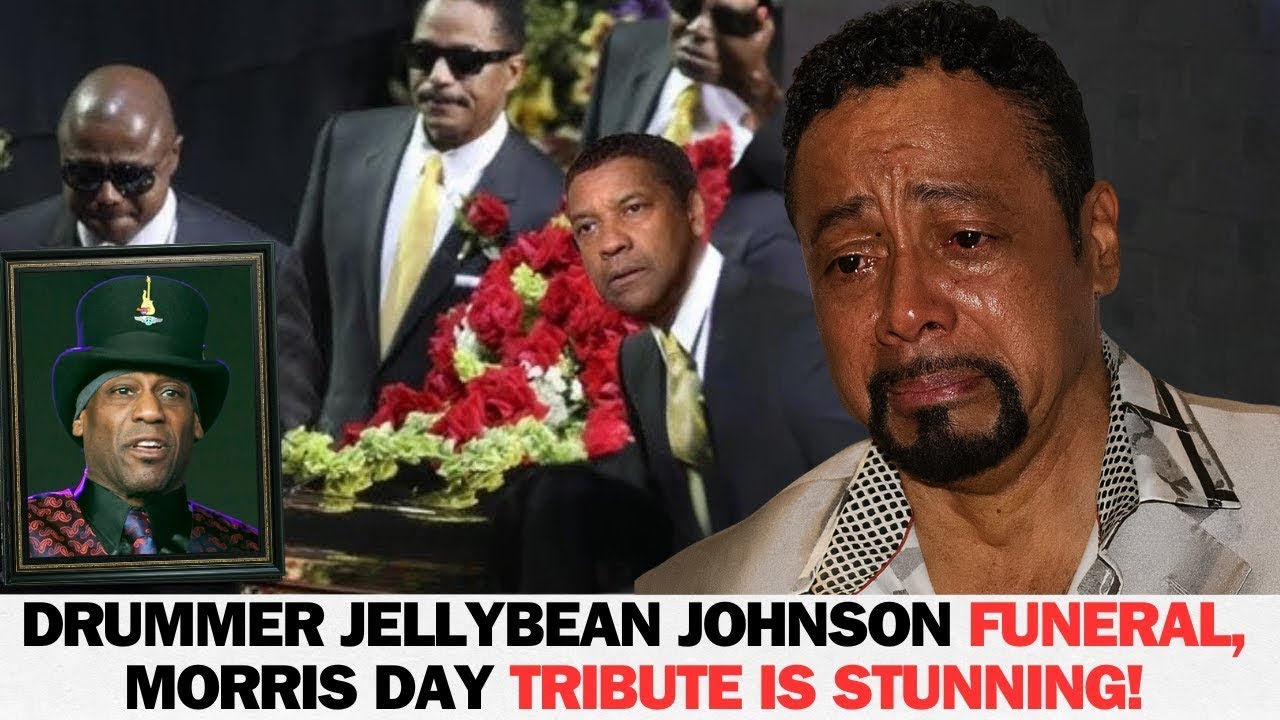 Drummer Jellybean Johnson Funeral, Morris Day Tribute is STUNNING!