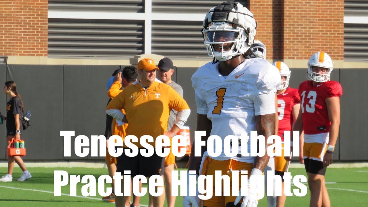 EDGE Rushers On Display - Tennessee Football Practice Highlights | Vol Football Fall Camp 2023