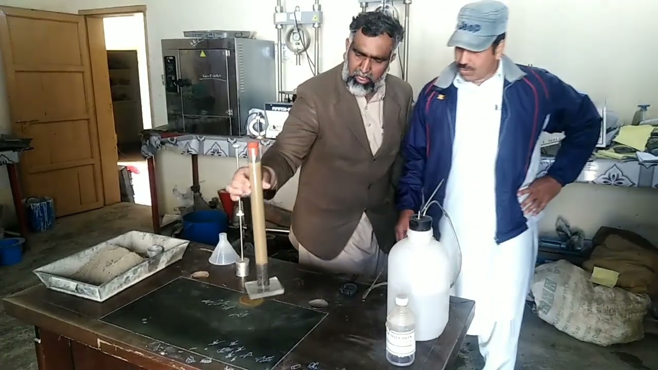 Sand Equivalent testing