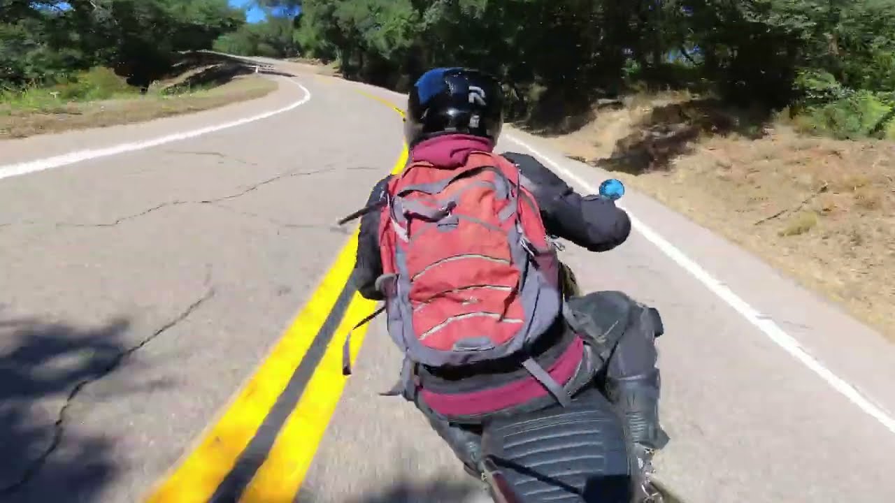 Kawasaki Z900RS Twisties. 10/29 South Grade Palomar Mountain Going Up.