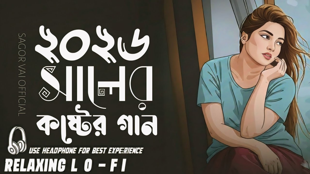 Sad Emotional Song ||  কষ্টের গান  || Relaxing Lo- FI Version || Bengali Lo-Fi Mix