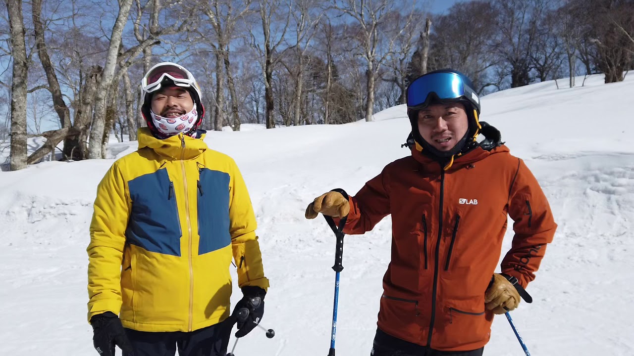 元ナショナルチームがセンタコースを滑る