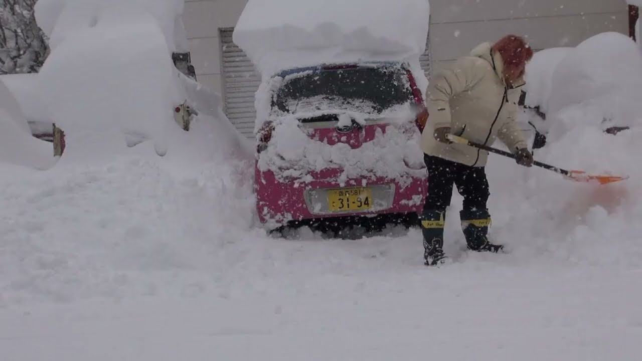 2026年ついに大寒波大雪到来でしたんじゃぁ！ヽ(^o^)丿