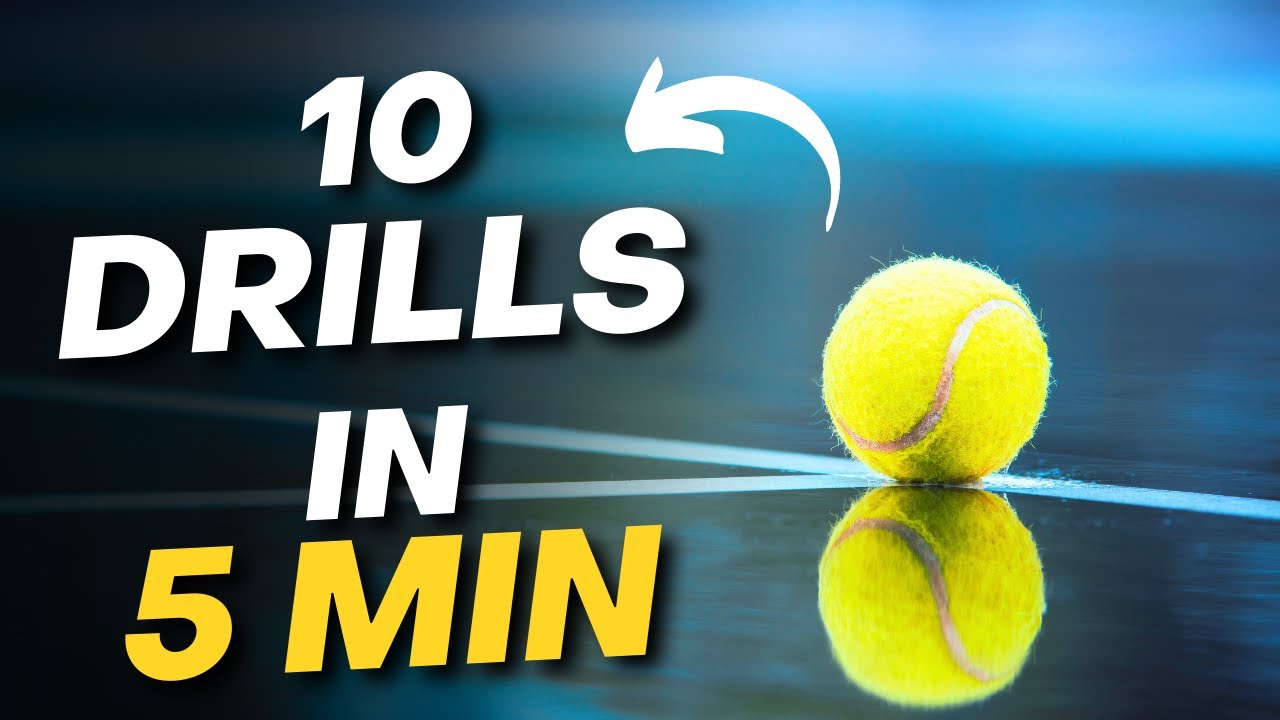 'Mini Court' Tennis drills you need to Improve Control, Direction and feel.