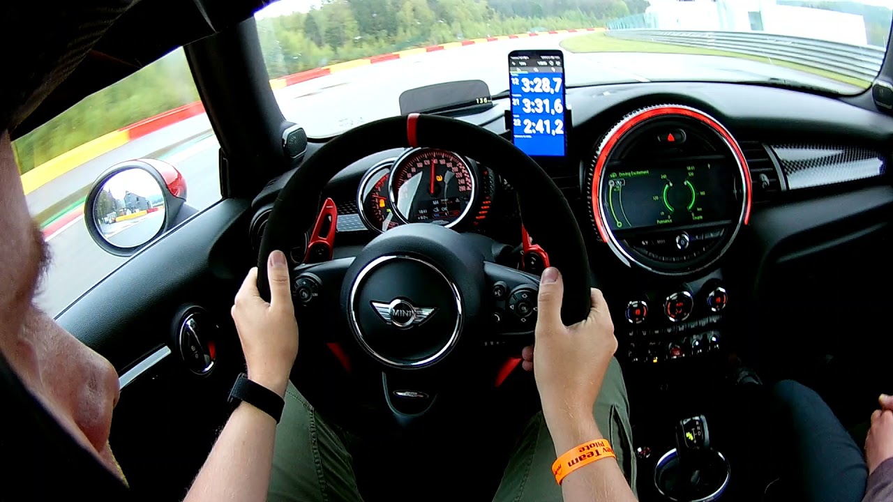 Track Day spa francorchamps mini f56 jcw