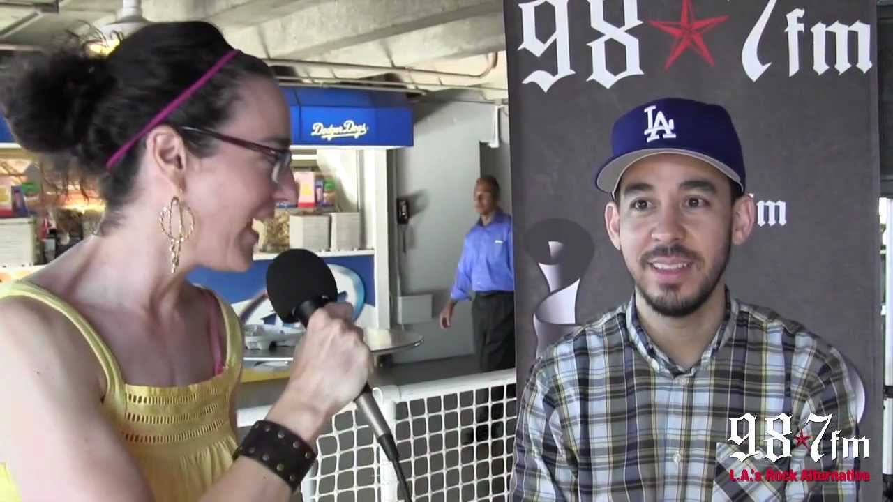 Kennedy Interviews Linkin Park at Dodgers Stadium