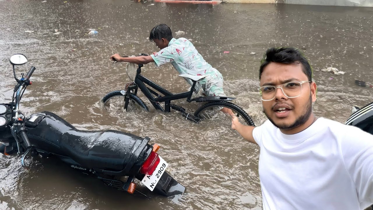 Aaj barish me bura fas gya 😱