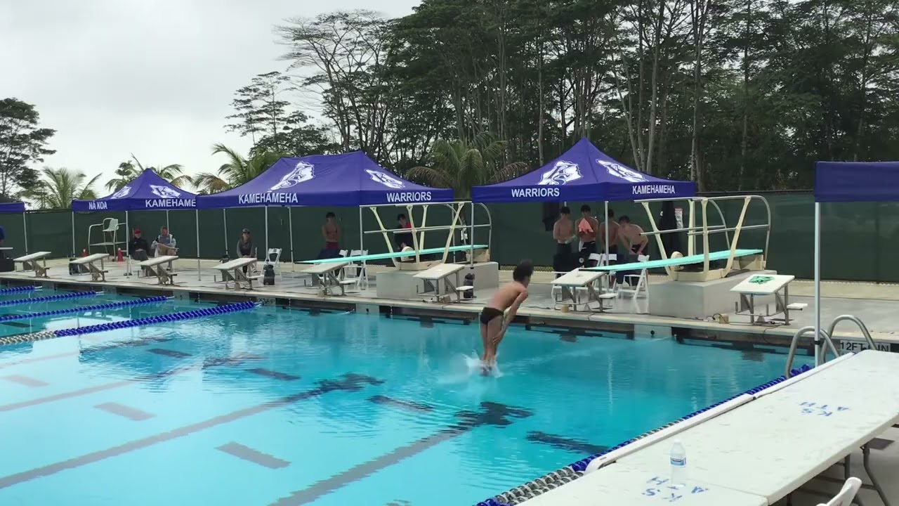 ‘25/‘26 HI State High School Boys Diving Championships Semis & Finals 2/14/26