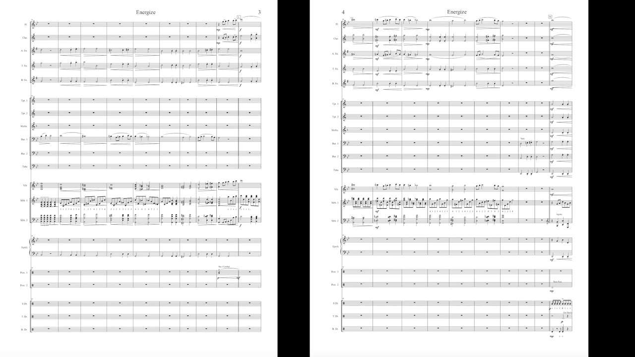 Symphony no. 7  Mvt. II by L.V. Beethoven (arr. John Slick for marching band) (Score and Audio)