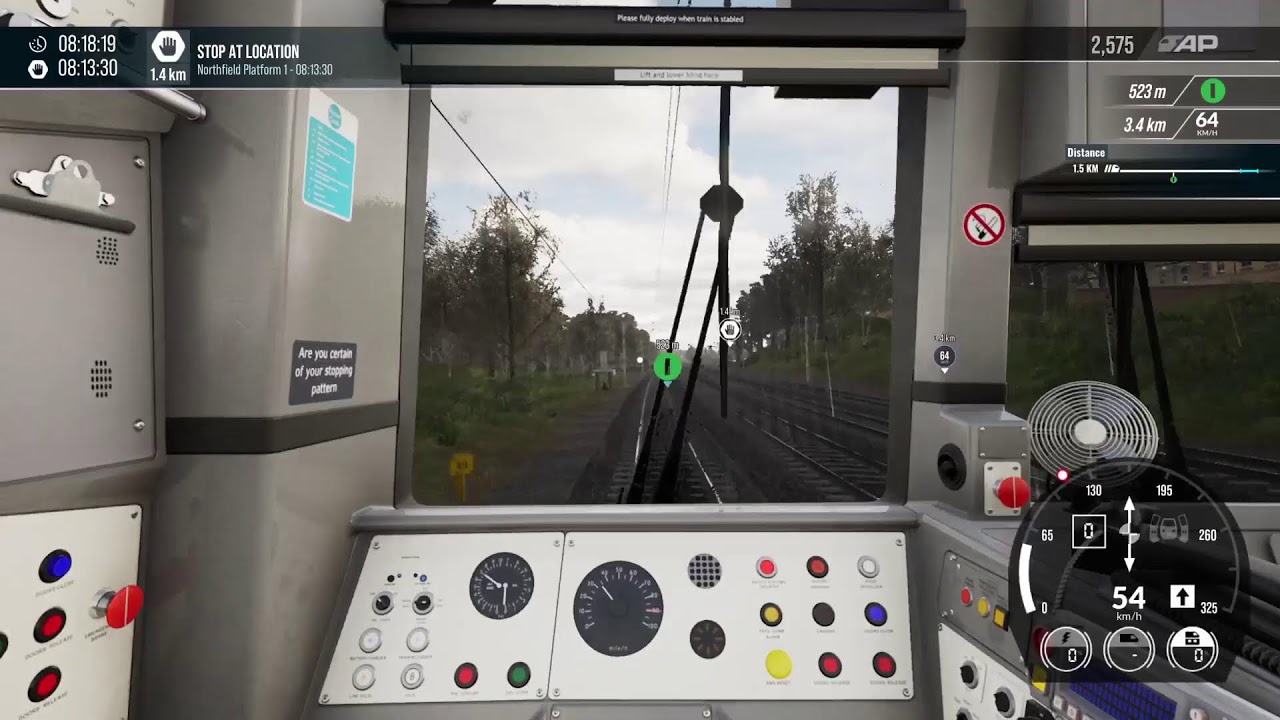 Driving the 2P15 07.53 redditch to lichfield trent valley