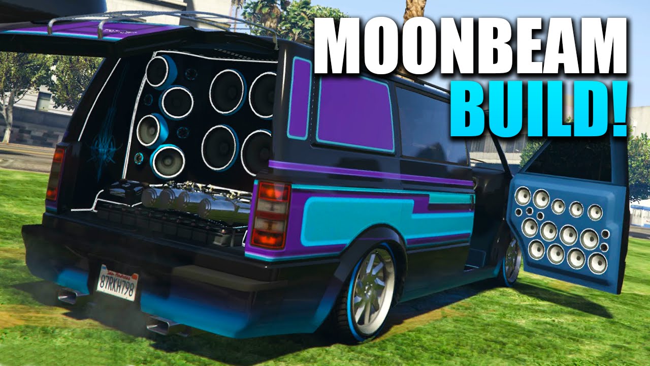 GTA 5 Lowrider DLC: Moonbeam Customisation/Drive - Concert On Wheels!