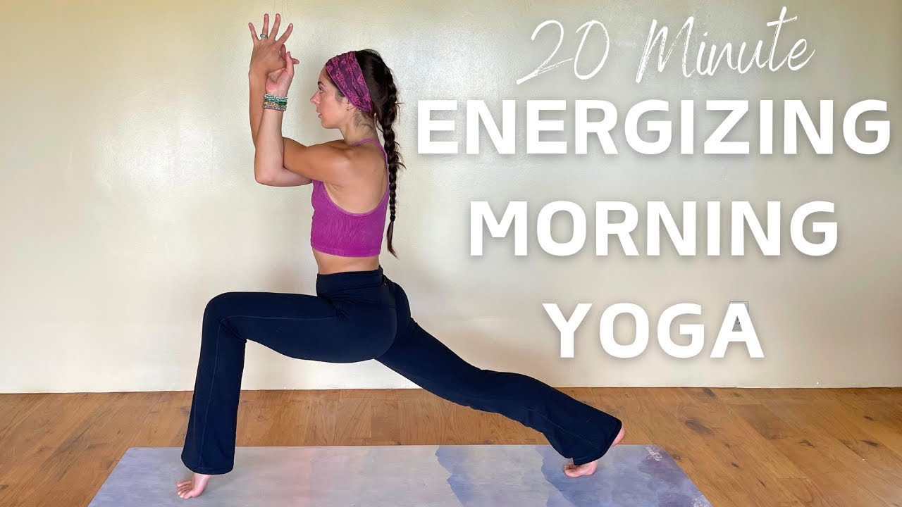 20 Minute Energizing Morning Vinyasa Yoga