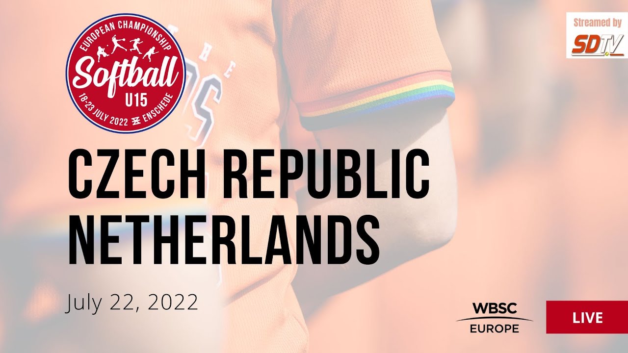 36 U-15 Women's Softball European Championship -  Czech Republic VS Netherlands
