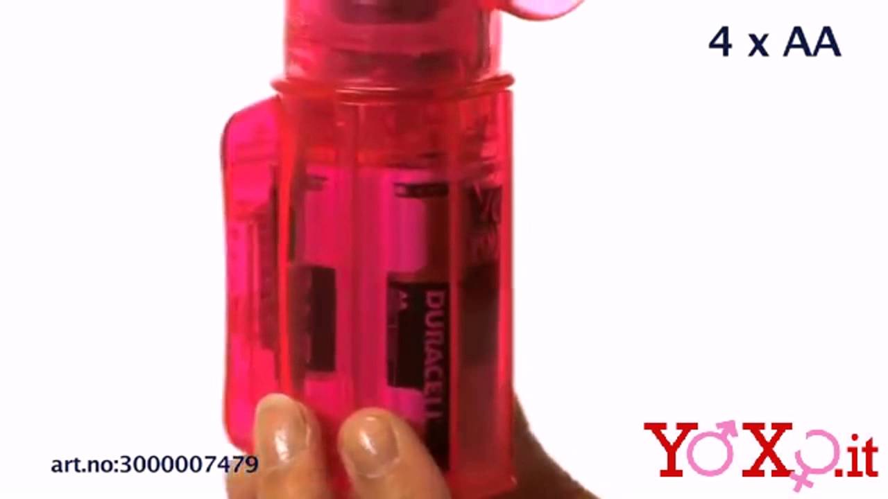 Vibratore Rabbit Doppio con Stimolazione Clitoride e Perineo