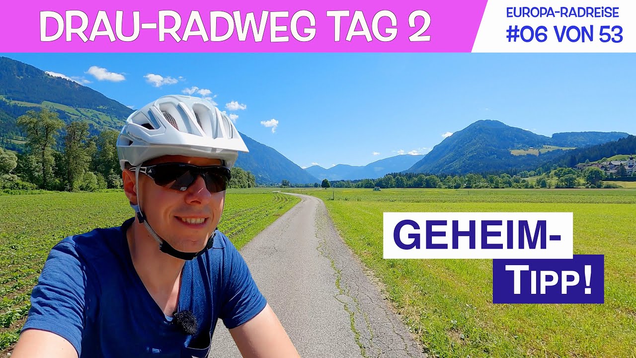 Drau-Radweg Tag 2 | Geheimtipp in Österreich! | Drava Bike | Europa-Radreise #06 von 53