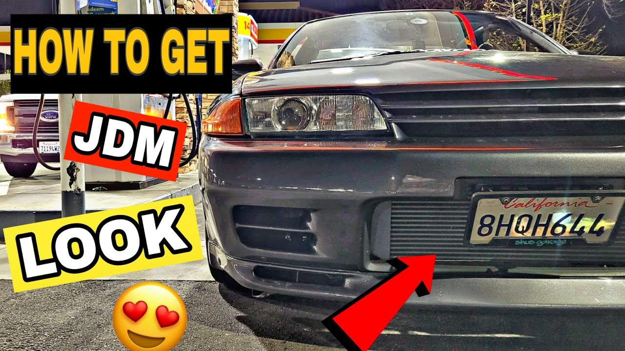 HOW TO GET SKYLINE R32 GTR JDM LOOK