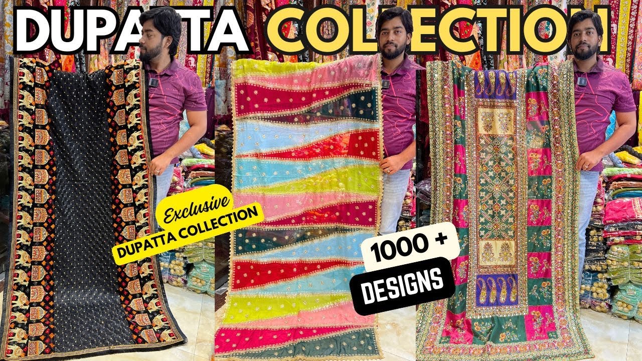 Biggest Manufacturer of Premium Dupatta|Trending Ladies Dupatta, shawl, Stole | Lajpatnagar Market