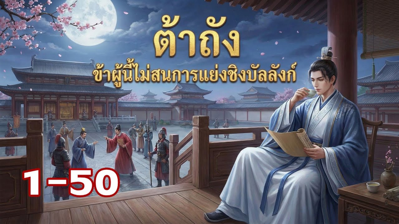ต้าถัง ข้าผู้นี้ไม่สนการแย่งชิงบัลลังก์ EP.1-50 #นิยายจีนย้อนยุค